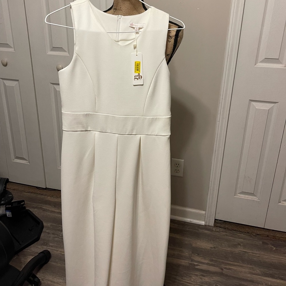 Kids white jumpsuit